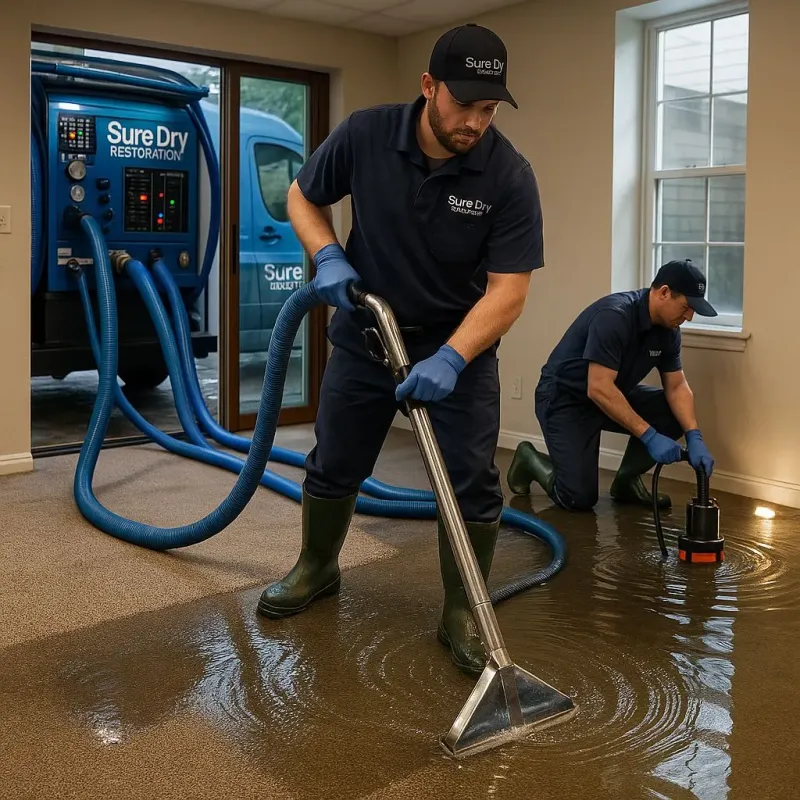 Water Extraction and Removal process in Campti, LA
